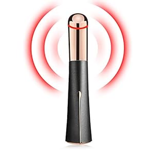 Sonic-Vibration-Eye-Care-Massager-For-Puffiness-And-Dark-Circles-Eye-Care-Massage-Wand-With-455-Heated-Skin-Tightening-And-Firming-Massage Ms.W Heated Eye Massager Multifunctional,Sonic Vibration Eye Care Massager,Anti-Aging Wand Facial Wand With 45±5℃ Heated…