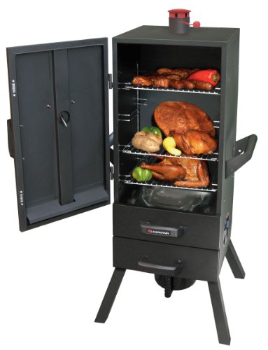 Landmann USA 3495CLA Smoky Mountain 34-Inch Vertical Charcoal Smoker
