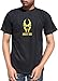 Full Funk Soulfly Tribe Yellow Logo Group Shirt T-Shirt, Medium, Black