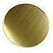 RMP Stamping Blanks, 1-1/2 Inch Round, Brass 0.032 Inch (20 Ga.) - 20 Pack