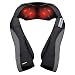 MaxKare Shiatsu Neck Shoulder Massager Electric Back Massage with Heat Deep Kneading Tissue Massage for Muscles Pain Relief Relax in Car Office and Home primary