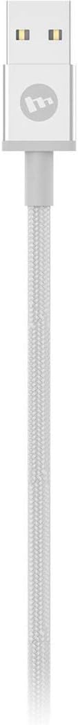 ZAGG mophie Charge and Sync Cable-USB-A to Lightning 9CM - White - Image 5