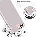 Anuck for iPhone 8 Plus Case, for iPhone 7 Plus Case, Soft Silicone Gel Rubber Bumper Microfiber Lining Hard Shell Shockproof Fullbody Protective Cover 5.5