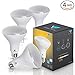 Triangle Bulbs (Pack Of 4) 8-Watt (65-Watt) BR30 LED Flood Light Bulb, Dimmable, UL Listed, Energy star certified,