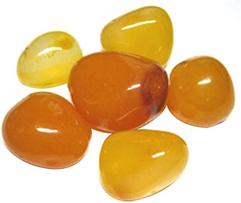PAYAL YELLOW ONYX PEBBLES (11 lbs ,Random)