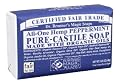 Dr. Bronners Bar Peppermint 5oz. Soap (2 Pack)