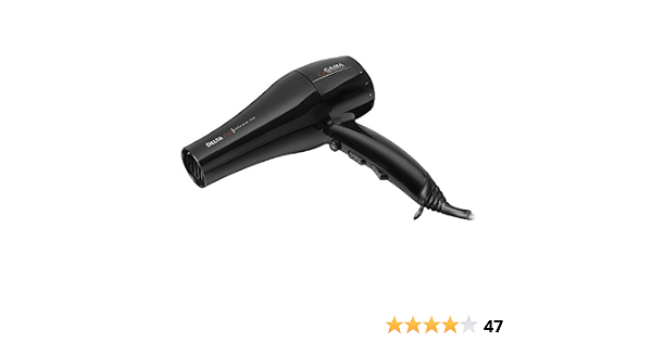 GAMA ITALY PROFESSIONAL Delta Ion - Secador de pelo, 2400 W de potencia,  motor AC de larga duración : Amazon.es: Belleza