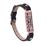 GHIJKL Compatible Fitbit Flex 2 Bands, Fit bit Accessories Wristband Flex2 Metal Leather Bangle-Bracelet Style