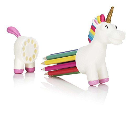 Npw-usa unicorn-shaped color pencil set, 10-count