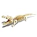 Bfun Woodcraft 3D Puzzle Assemble and Paint DIY Toy Kit, Crocodile