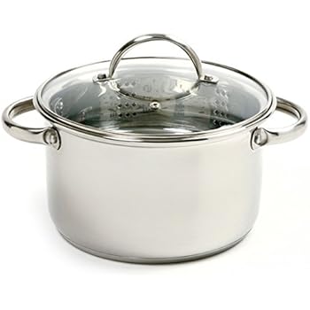 Norpro 4-Quart Steamer Cooker, 3 Piece Set