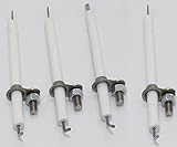 Grilling Corner Ceramic Electrode (4-Pack) for Backyard BY12-084-029-98, BY13-101-001-11, Perfect Flame 241317, 241318, 2518SL-LPG