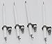 Grilling Corner Ceramic Electrode (4-Pack) for Backyard BY12-084-029-98, BY13-101-001-11, Perfect Flame 241317, 241318, 2518SL-LPG