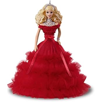 Hallmark Keepsake Christmas Year Dated, 2018 Holiday Barbie Doll Ornament
