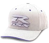 Suzuki GSXR Gixxer GSX-R Logo Grey Hat Flexfit L/XL 990A0-17133