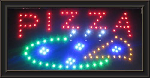 Animated LED Sign 10x19 (Pizza with Pizza Slice)