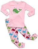 Leveret Whale 2 Piece Pajama 5 Year