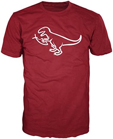 T-Rex Eats Jesus Fish Funny Atheism T-Shirt