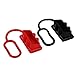 SaferCCTV 2 Pack Battery Quick 175A Connector Dust Cover, Soft Cover, Connector Cover Compatible with 175Amp DC Power Connectors