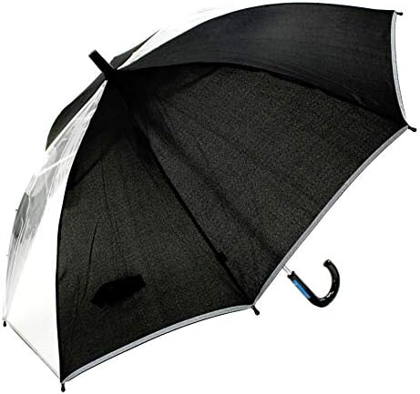 オンブレッロ ジウ 子供 耐風骨 ジャンプ傘 55cm 8本骨 グラスファイバー骨 安心 安全 反射テープ 透明窓付 無地 Sc 4043 B075b559z8 4円 セール開催中最短即日発送 新作 人気 送料無料 激安 お買い得 キ フト