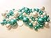 4 Packs Sale Blue Turquoise Pearls - No Hole Jumbo & Assorted Sizes Vase Decorations - to Float The Pearls Order The Floating Packs from The Options Below