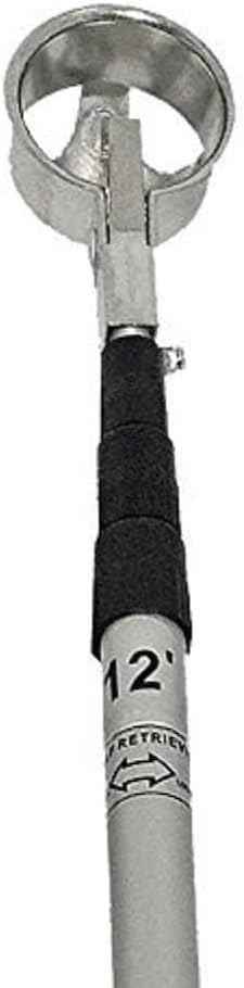 Longridge Extendable Golf Ball Retriever Metal Cup 12ft Extendable
