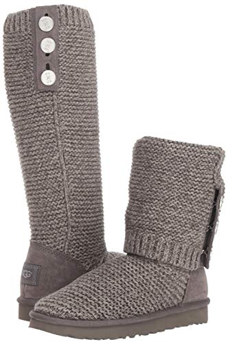 purl cardy knit boot