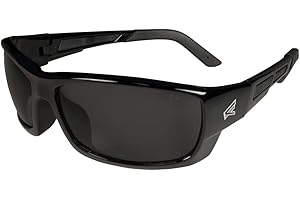 Edge Mazeno Wrap-Around Safety Glasses, Anti-Scratch, Non-Slip, UV 400, Military Grade, ANSI/ISEA & MCEPS Compliant, Slim Fit