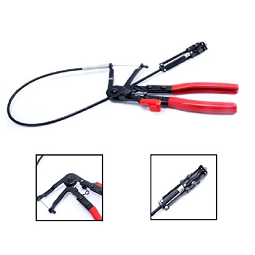 24" Flexible Hose Clamp Pliers Locking Tool Fuel Oil Water 2FT Long