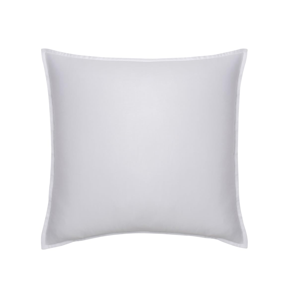 Essix Cotton Satin Pillowcase, Palazzo, White, 65 x 65 cm,