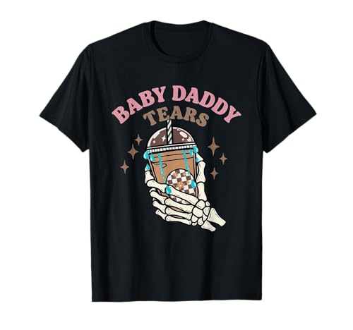 Baby Daddy Tears Funny Pink Juice Box Quote T-Shirt