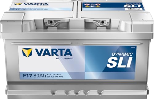 Varta F17 Batteria Auto Blue Dynamic 58380, 12V, 80 Ah, 740 A