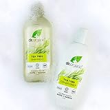Dr Organic Tea Tree Purifying Conditioner Oily Scalp Vegan Cruelty Free 265ml view 12