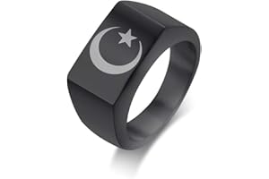 MPRAINBOW Gold Stianless Steel Religious Christianity Juses Cross Pray Band Ring for Men Boy Birthday Gift