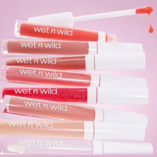 WET N WILD MEGASLICKS LIP GLOSS, ULTRA-GLOSSY, VITAMIN-E ENRICHED, ULTRA-GLOSS HIGH SHINE MOISTURIZING, CRUELTY-FREE & VEGAN – SNUGGLE SESH