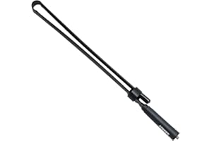 ABBREE SMA-Female Dual Band 144/430Mhz Foldable 72CM/28.3 Inch Length CS Tactical Antenna for Baofeng UV-5R BF-F8HP Pro 5RM 5RH PRO GPS K5PLUS GM21 UV-21R AR-152 Quansheng UV-K5 Ham Two Way Radio