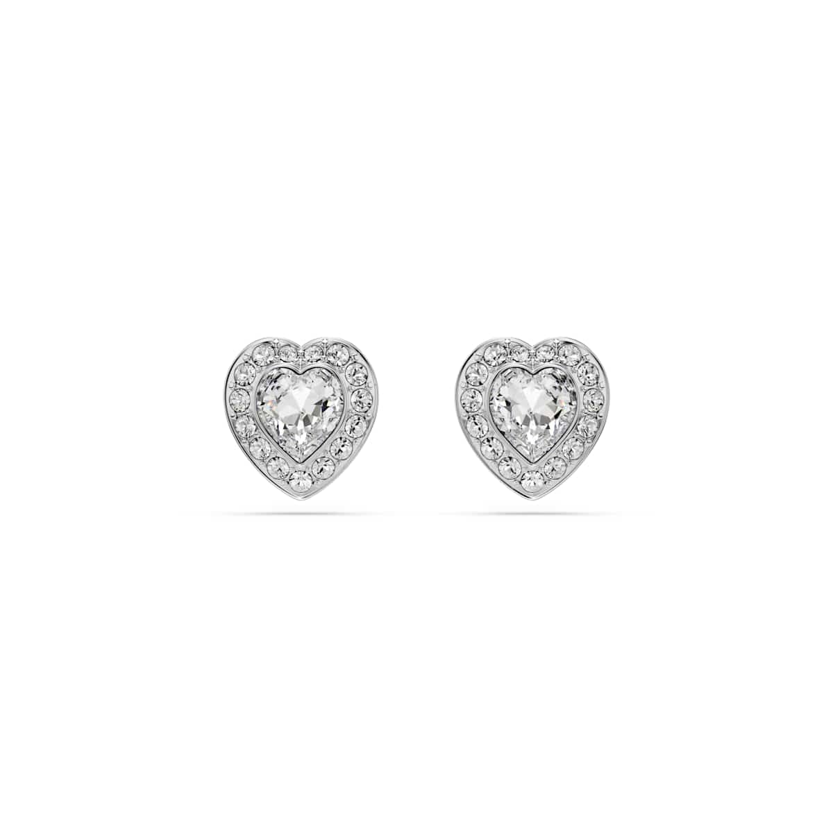 Swarovski Ariana Grande Collection, Clear Crystal & Pearls, Rhodium Finish Earrings