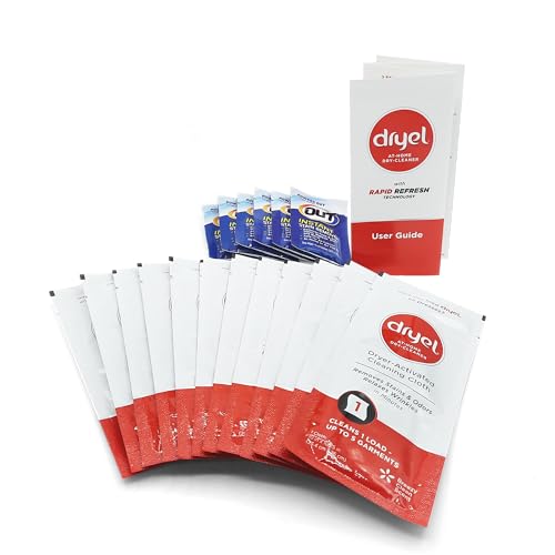 Photo 1 of dryel At-Home Dry Cleaner Kit, New and Improved with Rapid Refresh Technology, Gentle Laundry Care for Special Fabrics and Dry-Clean-Only Clothes, 12 Loads with On-the-Go Stain Remover
