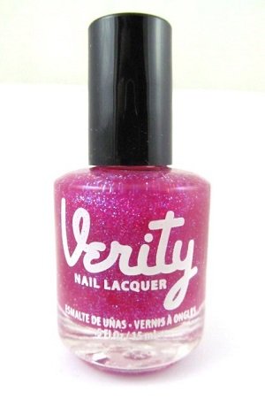 Verity Nail Lacquer - Pink Sparkles G22