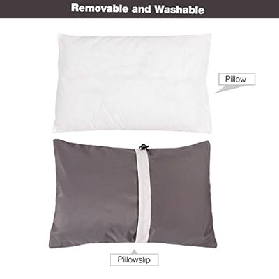 REDCAMP Camping Pillow for Sleeping Lightweight and Compressible, Small Pillow for Travel Backpacking Hammock, Peach… 41L 0MxiiiL