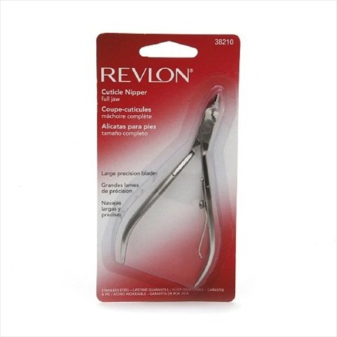 Revlon Full Jaw Cuticle Nipper 1 ea (Pack of 2)