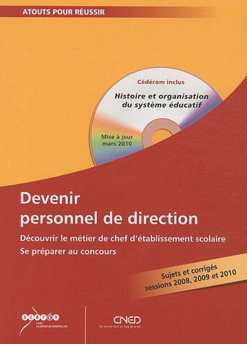 Devenir personnel de direction