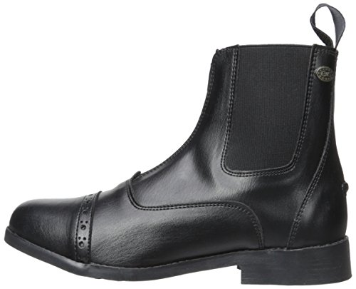 EQUISTAR Women's Zip Paddock Boot Black 7 1/2 M US