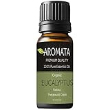Eucalyptus essential oil organic pure therapeutic grade by Aromata - 10ml