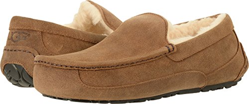 UGG Australia Men's Ascot Slippers, 9, Chestnut
