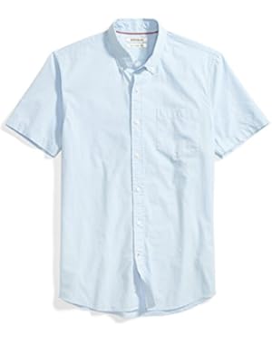 Men's Slim-Fit Short-Sleeve Dot Print Shirt