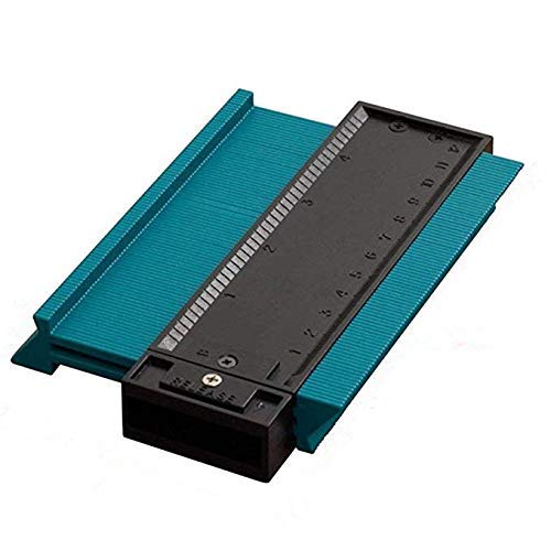 Contour Gauge Duplicator 5" Plastic Circular Frame Profile Contour Gauge Duplicator Wood Marking Measuring Tool Tiling Laminate Tiles General Tools