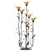 Gifts & Decor Amber Calla Lily Flower Bunch Tealight Candle Holder