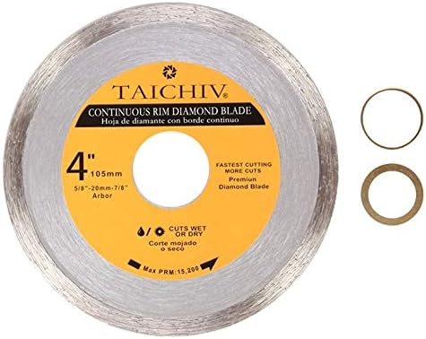 TAICHIV High Performance 4 inch110mm Continuous Rim Diamond Circular Blades