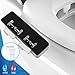 Bidet, PowerdoF Bidet Toilet Attachment Self Cleaning Dual Nozzle Toilet Bidet, Non-Electric Hot and Cold Water Bidet Sprayer Set with Adjust Water Pressure,Easy to Install